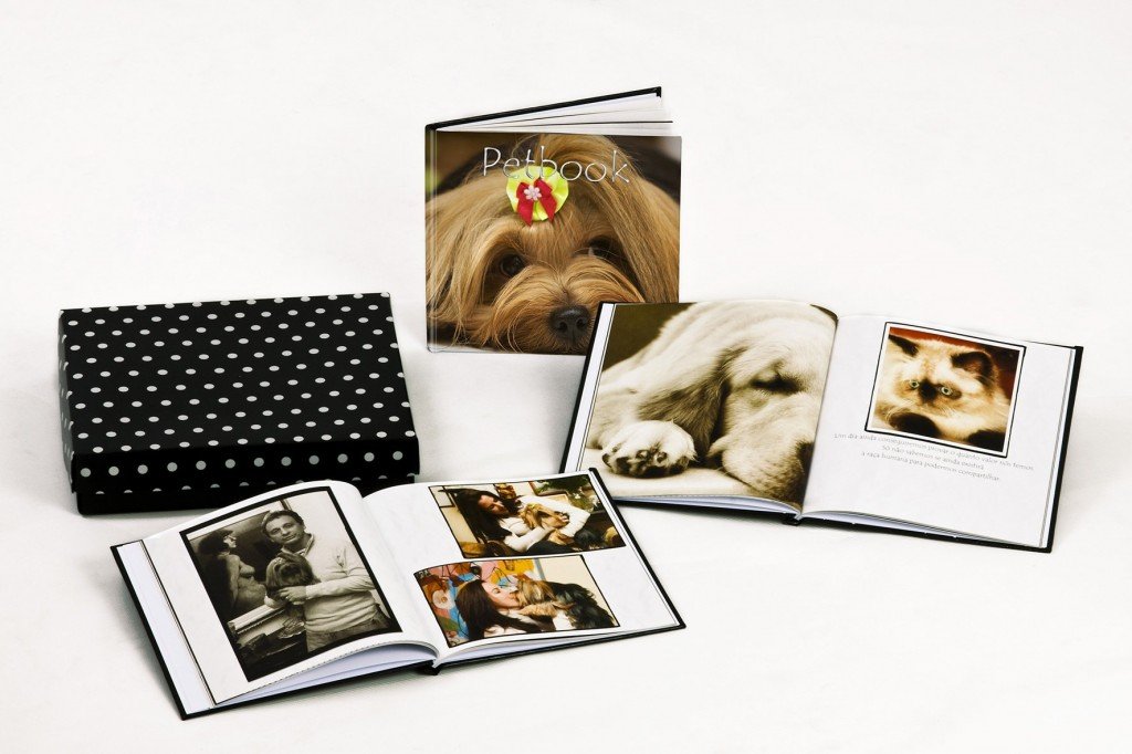 Albúm de fotos de animais de estimação
