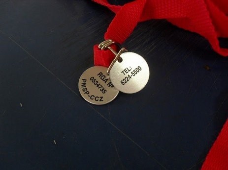 Registro Geral Animal Plaquetas com o RGA animal